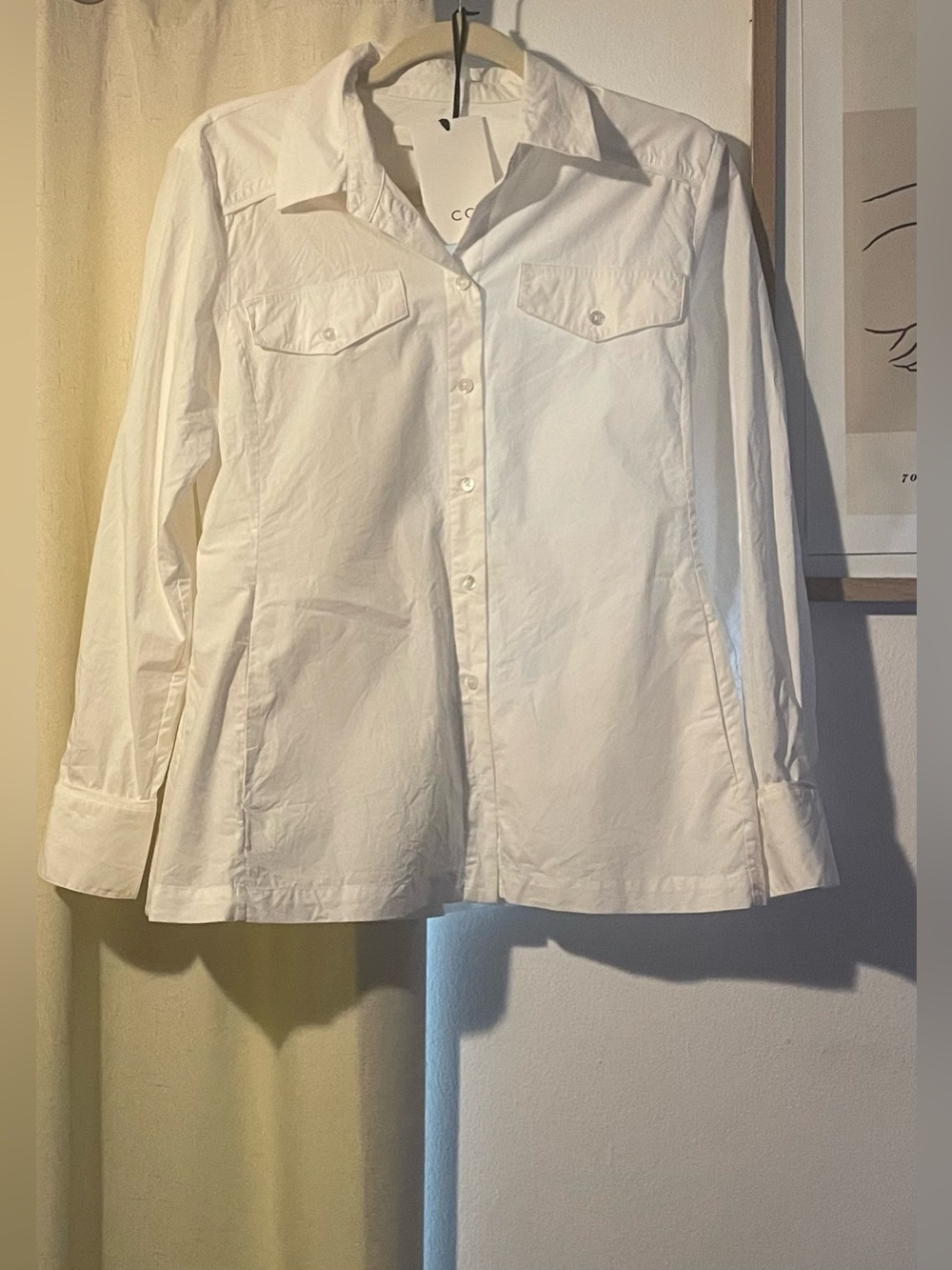 CO White Utility Shirt